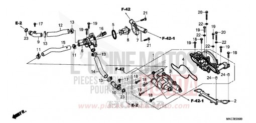 POMPE A EAU GL1800DAJ de 2018